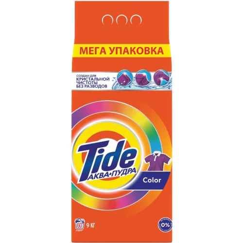 Стиральный порошок Tide Автомат "Color" 9 кг, мягкая упаковка