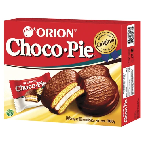 Печенье Orion Choco Pie 12 шт, 360 г