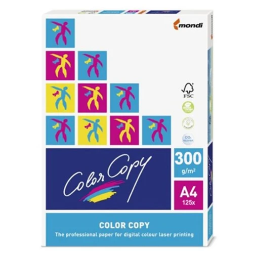 Бумага офисная Color Copy А4, 300 г/м2, 125 листов