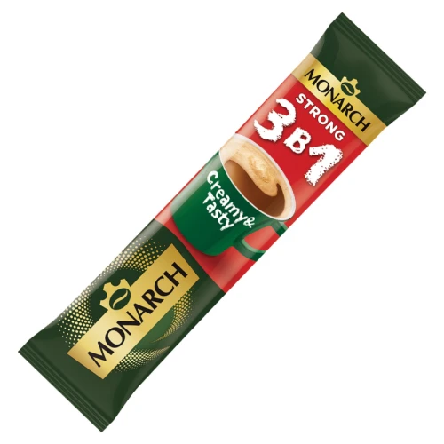 Кофе порционный Jacobs MONARCH "3 в 1 Strong" 13.5 гр пакетик
