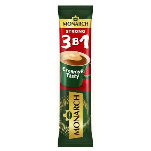 Кофе порционный Jacobs MONARCH "3 в 1 Strong" 13.5 гр пакетик