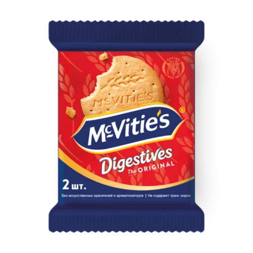 Печенье McVitie`s "Digestive" из цельнозерновых злаков 6*33 гр