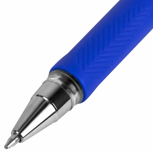 Ручка шариковая BRAUBERG "BP-GT" 0.7 мм, прозрачный корпус, синяя, 10 шт.