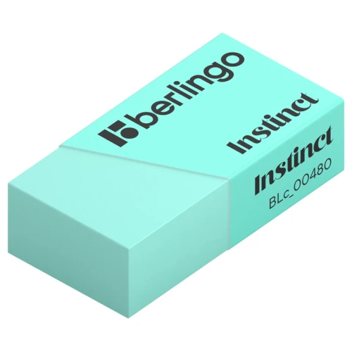 Ластик Berlingo "Instinct" прямоугольный, 40*20*10 мм, ассорти