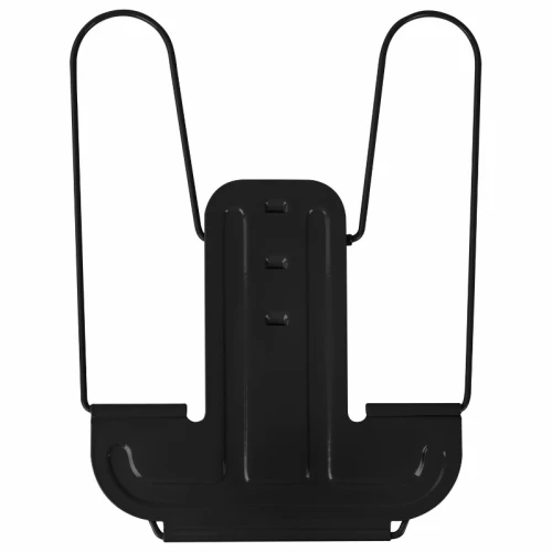 Подставка для книг и учебников BRAUBERG "LINE+" металл, черная