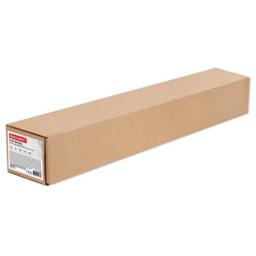 Бумага широкоформатная для плоттера BRAUBERG 160 г/м2, 914 мм* 30 м в рулоне
