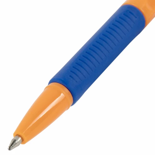 Ручка шариковая BRAUBERG "ULTRA GT ORANGE" 0.7 мм, оранжевый корпус, синяя, 10 шт.