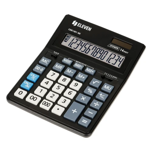 Калькулятор настольный Eleven Business Line CDB1401-BK, 14 разрядов, черный