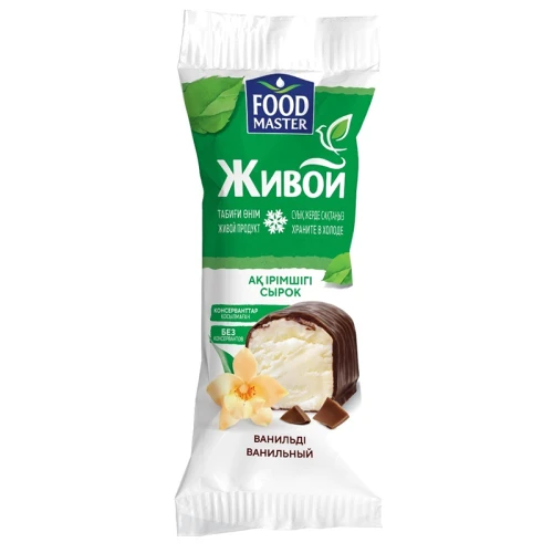 Сырок глазированный Food Master "Живой" ваниль 36 гр