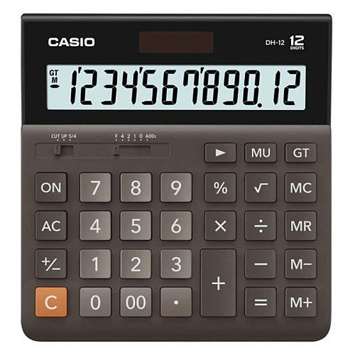 Калькулятор настольный CASIO DH-12-BK-S-EP