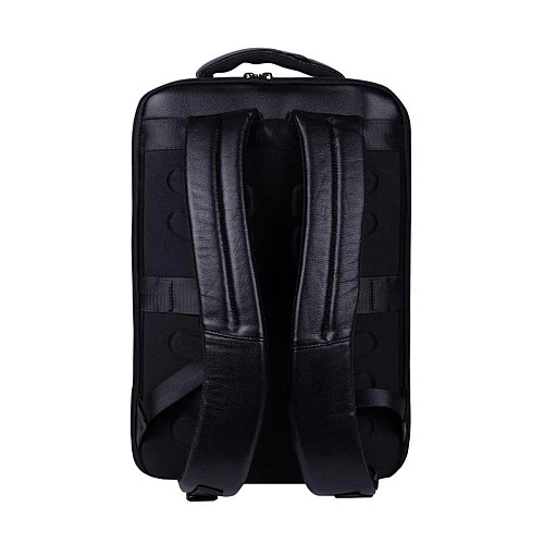 Кожаный рюкзак Deluxe Emerald Path A-1123, черный