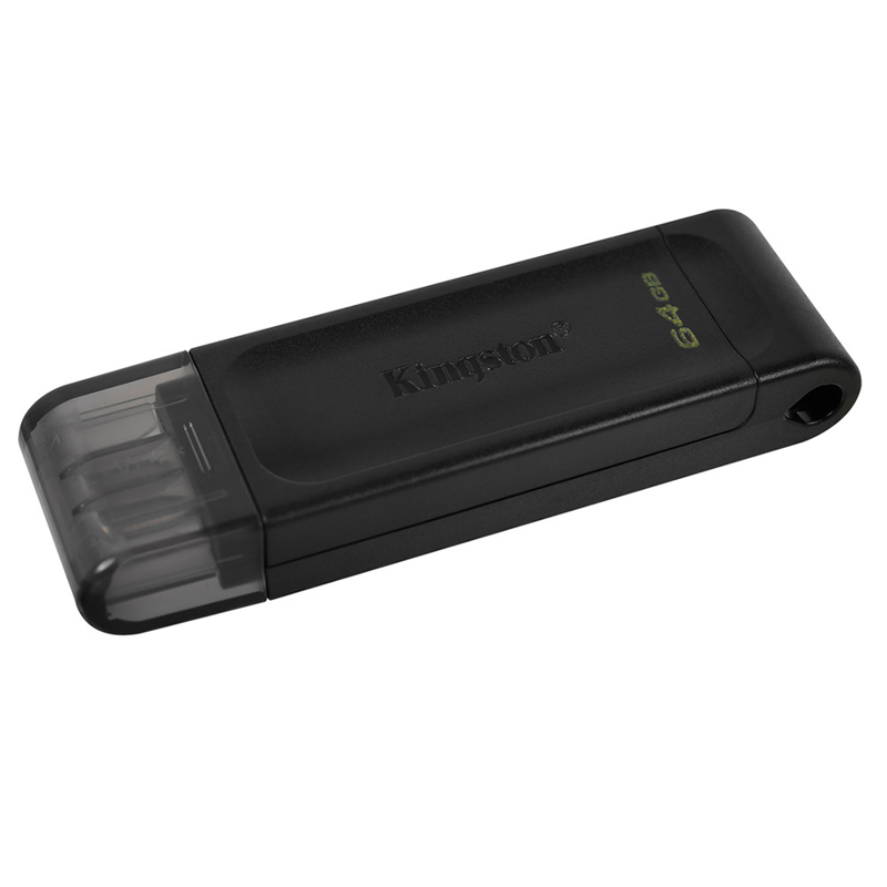 USB-накопитель 64 Гб Kingston DataTraveler 70 черный