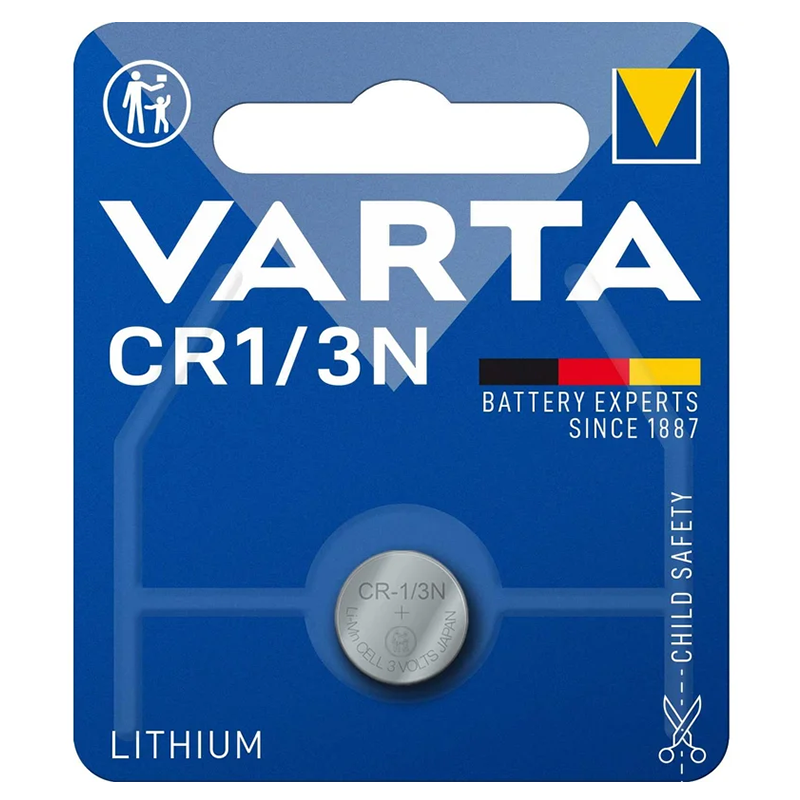 Батарейка VARTA Professional Electronics CR1/3N литиевая, 1 шт в блистере